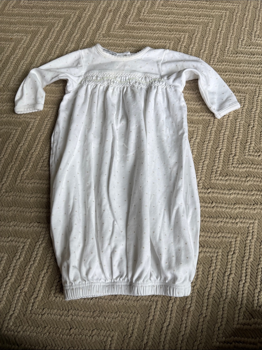Magnolia Baby NB gown